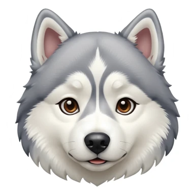 husky dog sticker