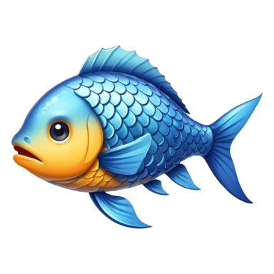 Fish out of water sticker