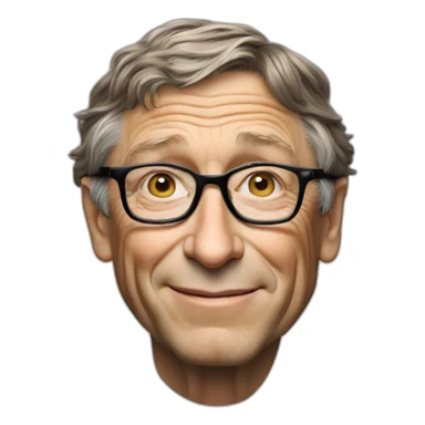 homeless bill gates sticker