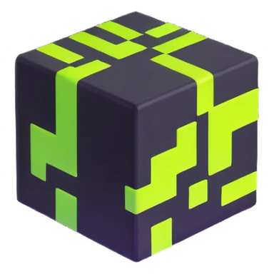 geometry dash cube jumping sticker