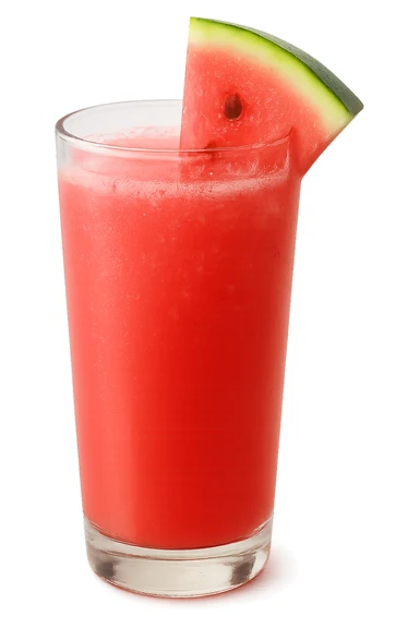 pink watermelon drink, no background sticker