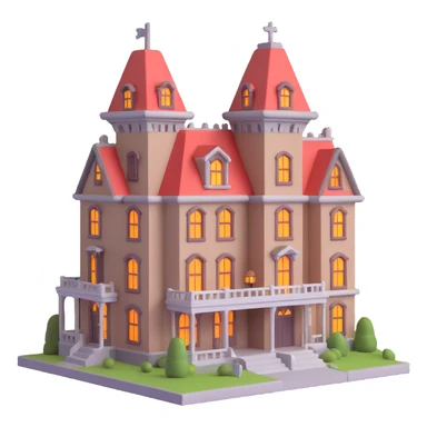 haunted hotel sticker