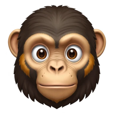 Chimpanzee sticker