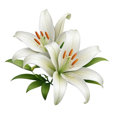 lilies sticker