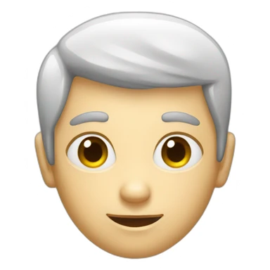 Male human from toilet bowl sticker