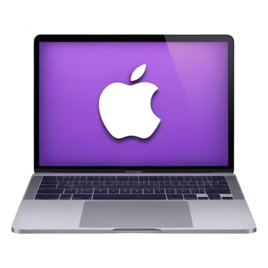 MacBook fixe fond d’écran violet  sticker