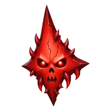 blood shard diablo sticker