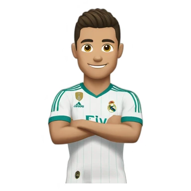 Cristiano Ronaldo to real madrid sticker