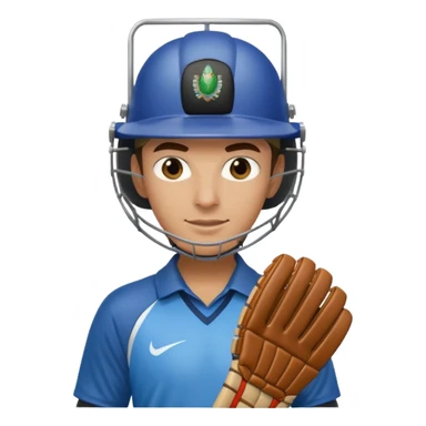 cricket wiketkeeper sticker