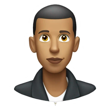Stromae entrain de réfléchir sticker