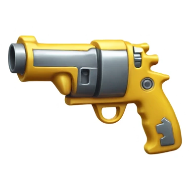 Metal squirt gun sticker