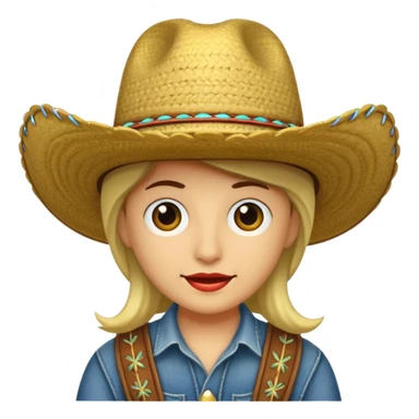 Sombrero de vaquero sticker