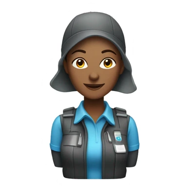 charge point operator called Anissa sticker