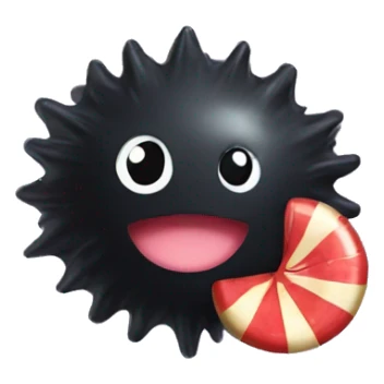 soot sprite with star candy sticker