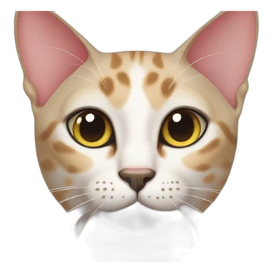 Tessa oriental cat sticker