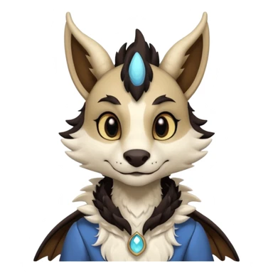 “Telephone” the brown, black and white anthropomorphic anthro “Dutch Angel Dragon” furry original species fursona fursuit sticker