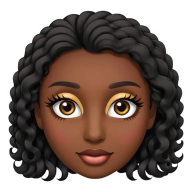 eye lashes mascara  sticker