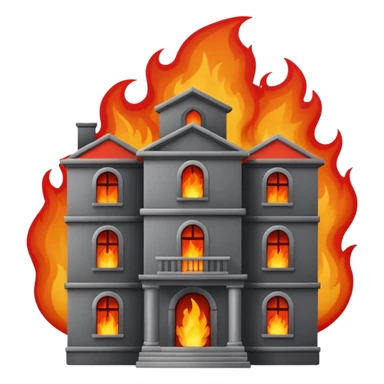 fire and building sticker