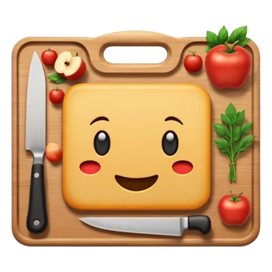 cutting board    sticker