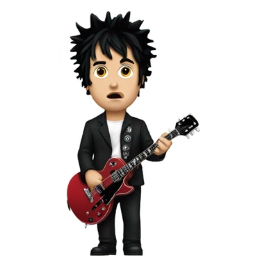 Billie Joe Armstrong from Green Day  sticker