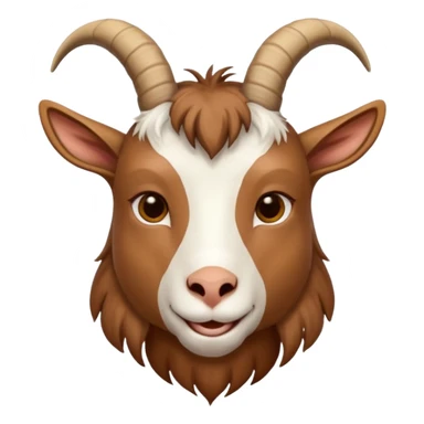 Goat saying good morning  sticker