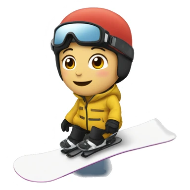 geni do snowboard sticker