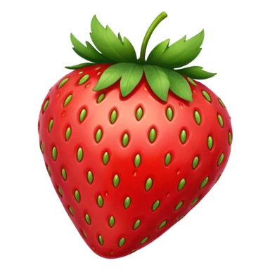 Una fresa pero en boseto sticker