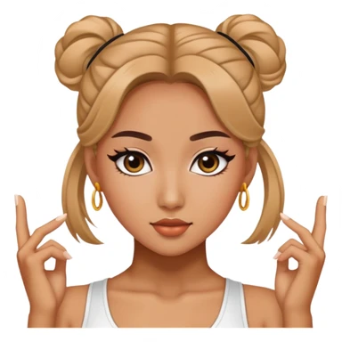 female kpop dancer sticker