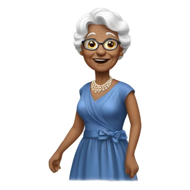 Old ladies going to prom sticker