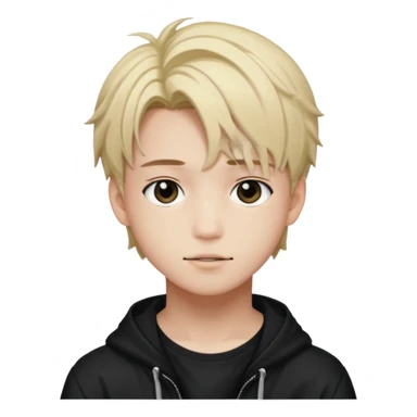 Quiero un emoji con el rostro de Félix de straykid sticker