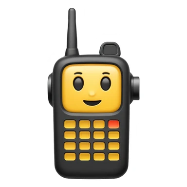 walkie talkie emoji sticker