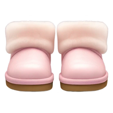 light pink ugg slippers  sticker