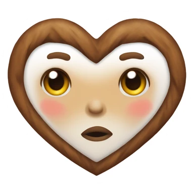 lepordprint heart  sticker