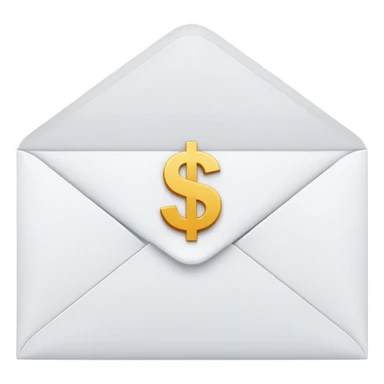 salary envelope sticker