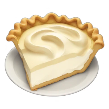 cream pie sticker