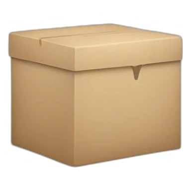 beige check in box sticker