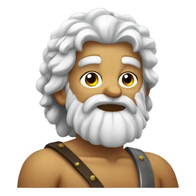 Zeus drinking burbon sticker