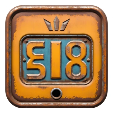 just the shell itself, the sign of the gas station sticker