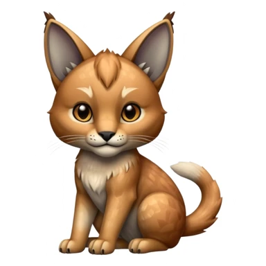Scaley Shiny Glacial Rhypherior-Caracal-dog sticker