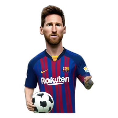 Messi fume sticker