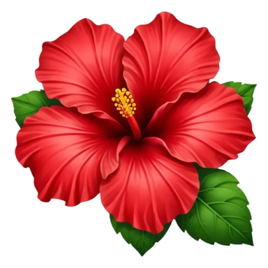  heart hibiscus  sticker