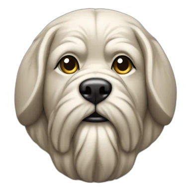 SOCRATES COIN WITH DOG FACE sticker