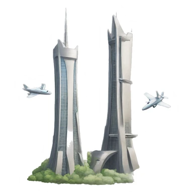 Two towers and two planes sticker