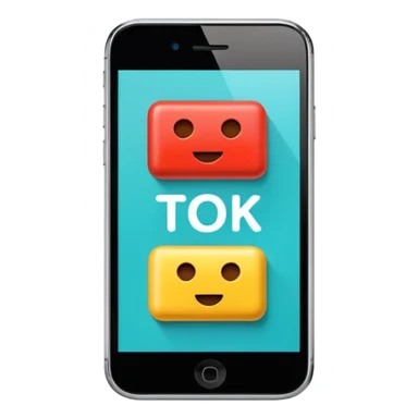 Tic tac tok sticker