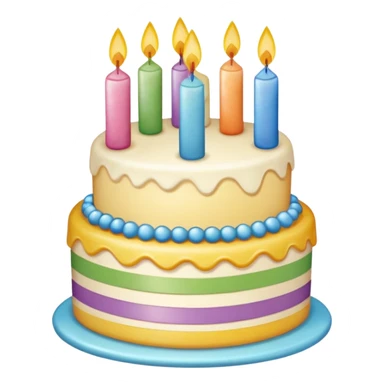 pastel de cumpleaños  sticker