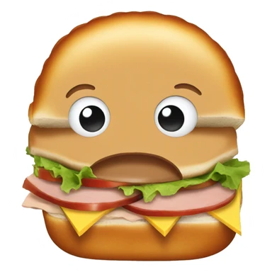 Turkey sandwich sticker