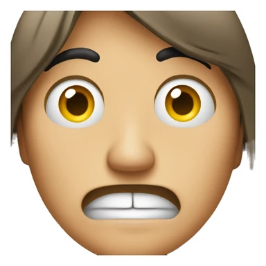 A someone that is disgusted at what you said  sticker