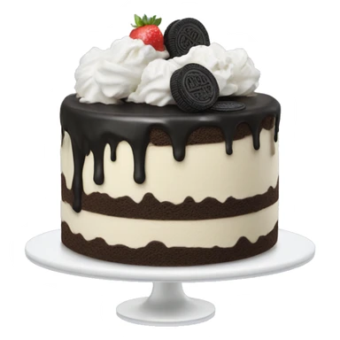 Oreo ice cream cake sticker