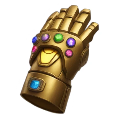 Infinity gauntlet sticker