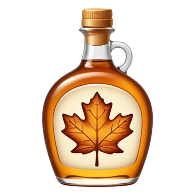 maple syrup sticker